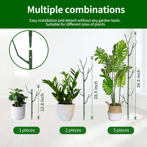 Yhtpouqe plant clips secure stems without bulky hardware.