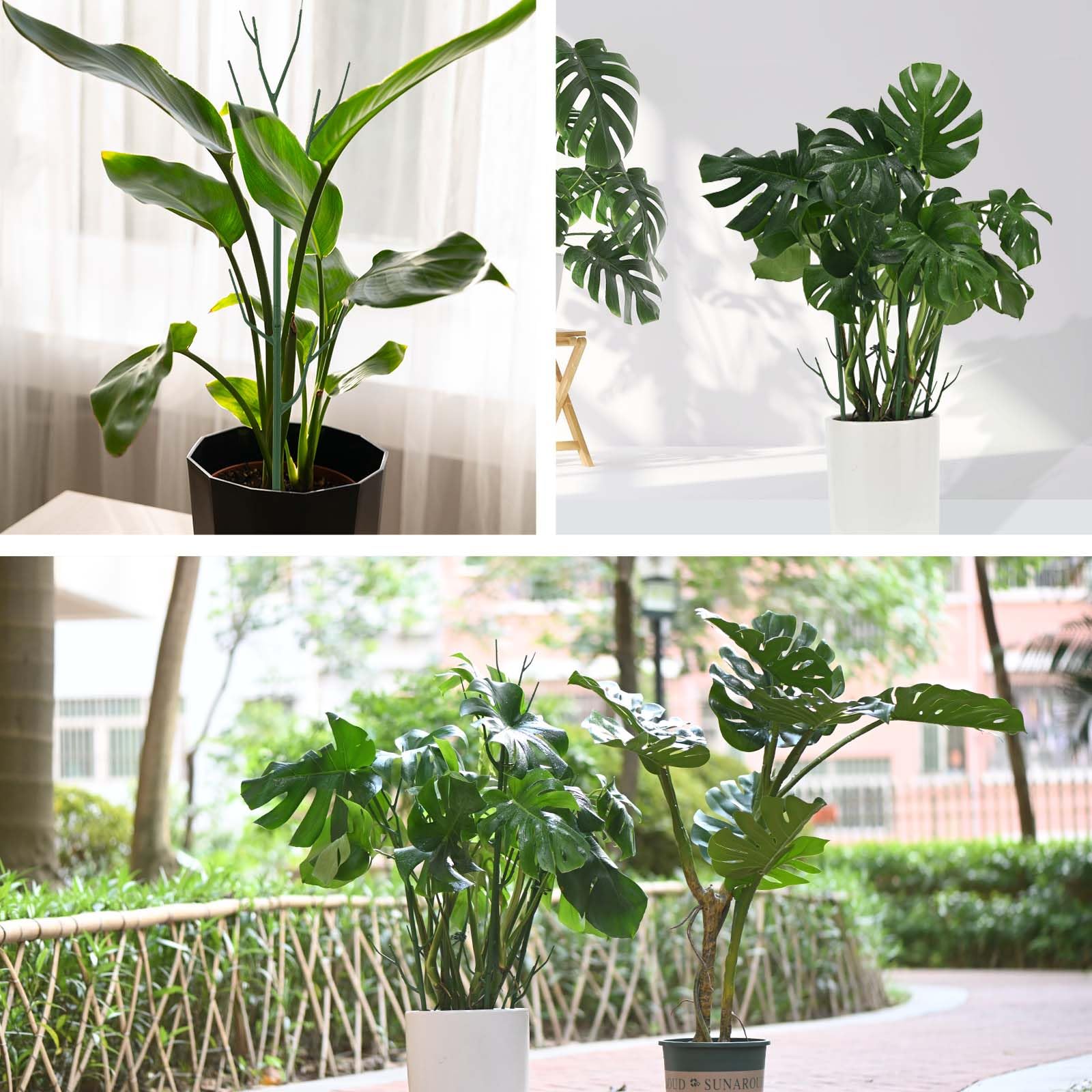 Yhtpouqe plant stake durable plastic resists fading outdoors