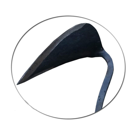 YHTWIN HANSHIN ergonomic wooden handle enhances gardening comfort