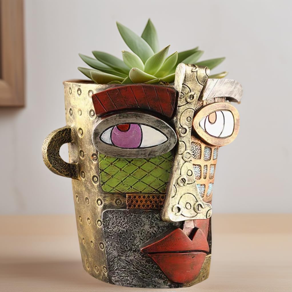 Yhupl indoor-outdoor planter suitable for shelves, patios, and desks