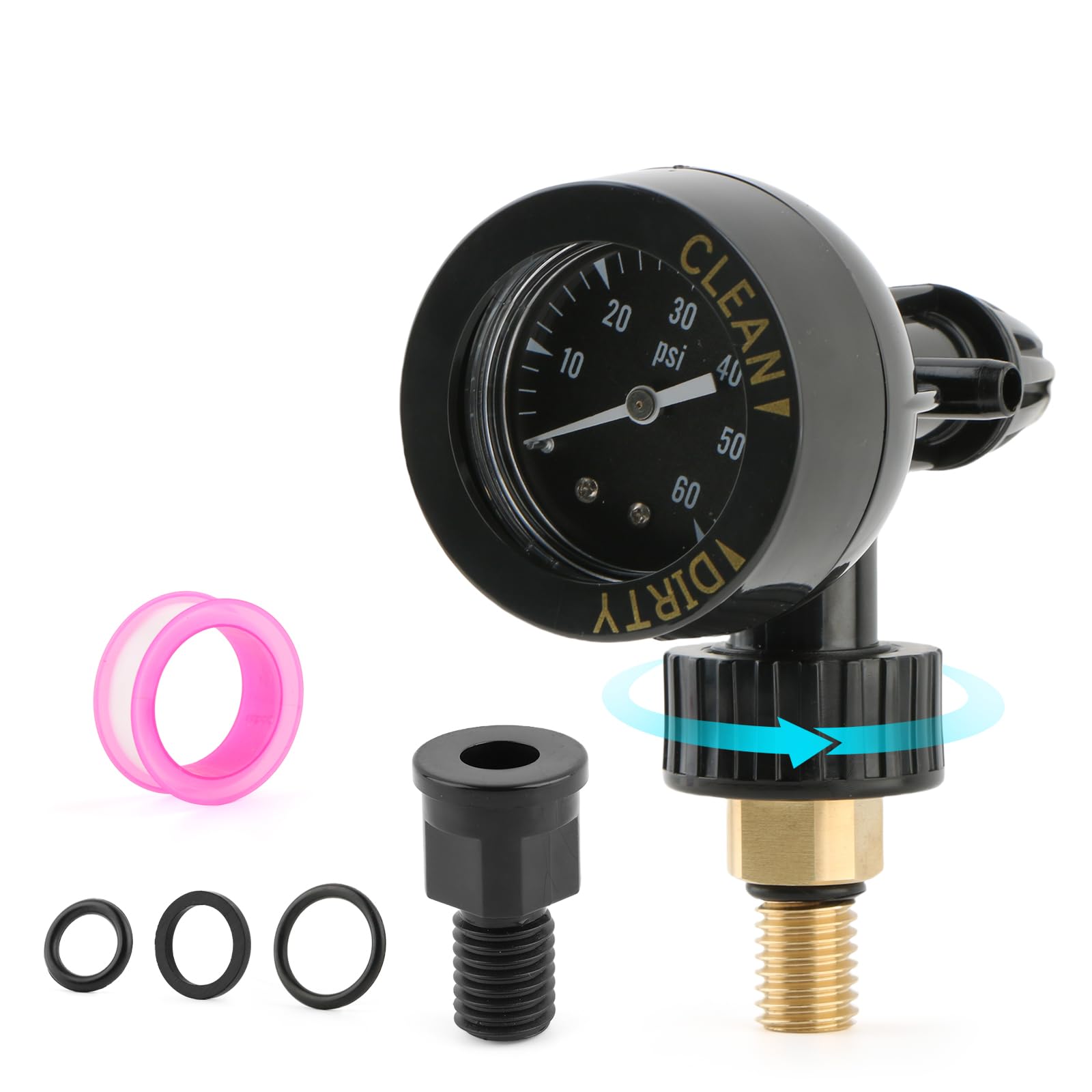 YHXMARSCAN R0357200 air gauge release valve assembly for quick pool filter readings.