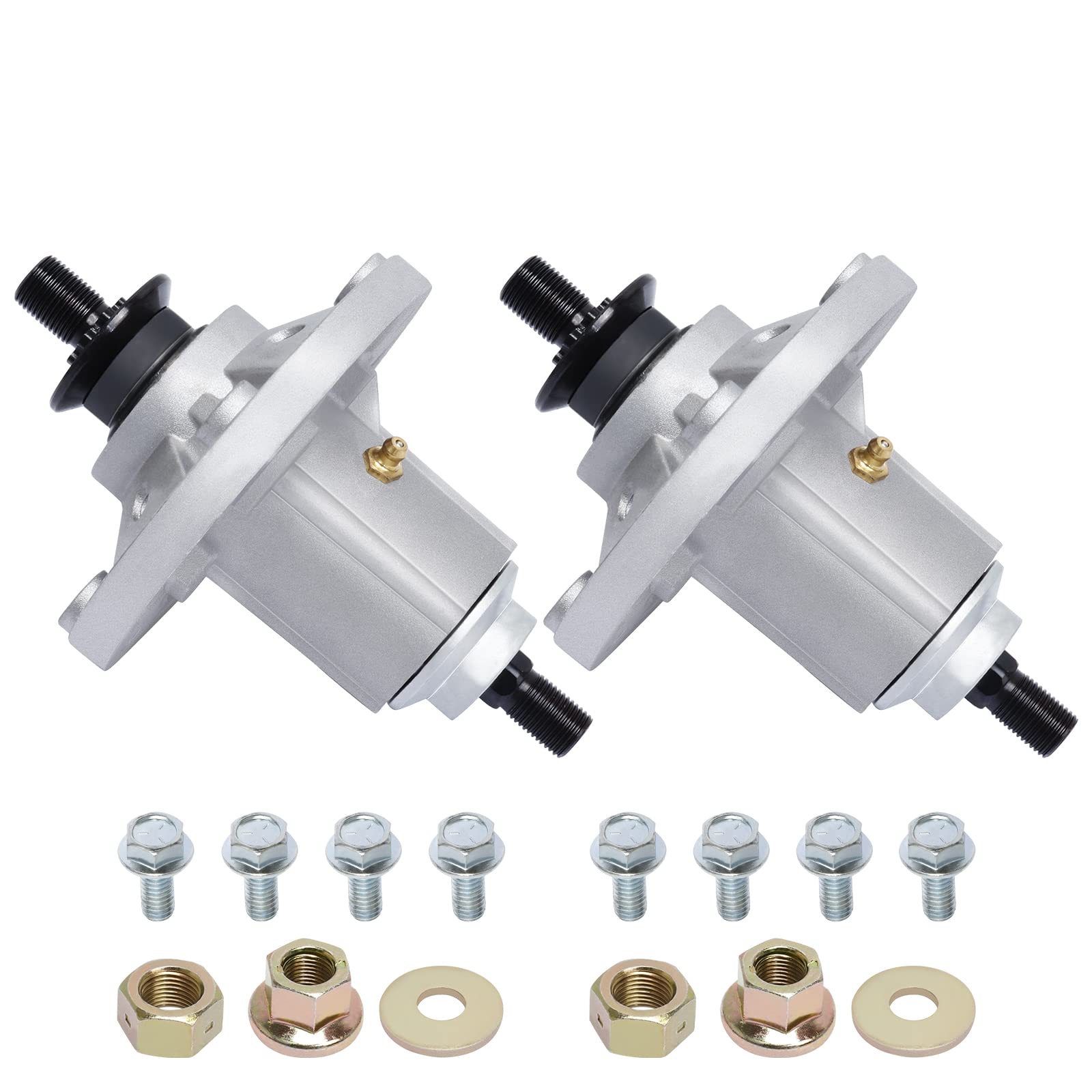 YiaChuii spindle assembly in action; supports clean, even cuts across 42 to 54 inch decks.