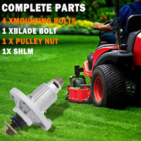 Heavy-duty housing on YiaChuii spindle set; designed for long-lasting lawn care.