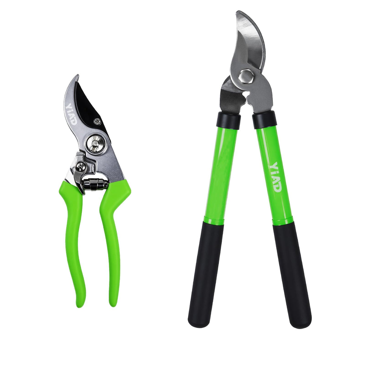 YIAD Dragon Horse bypass lopper cutting thick branches up to 1.5 inches for efficient pruning.