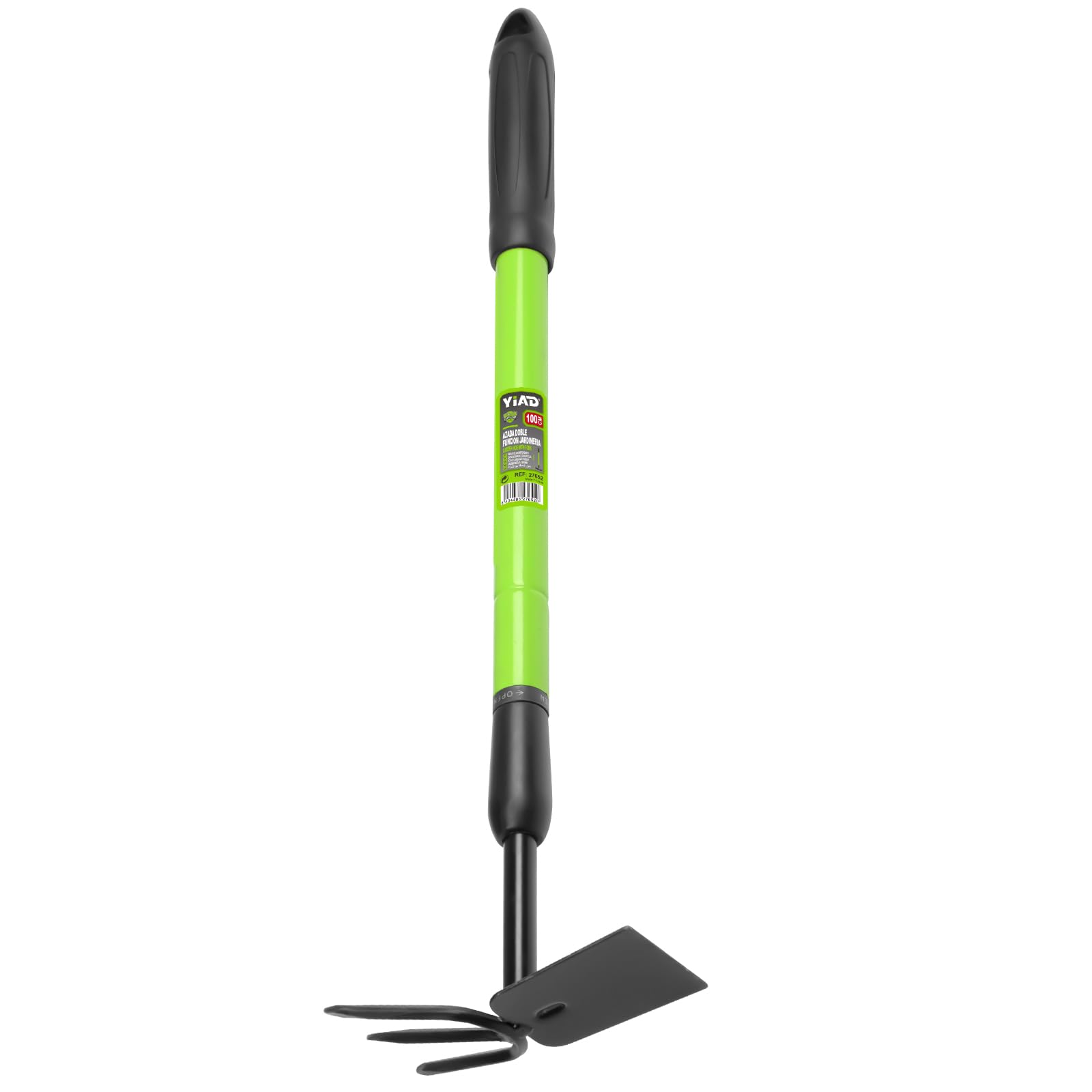 YIAD DRAGON HORSE garden-hoe-extendable-handle-27-39in enables standing reach while weeding