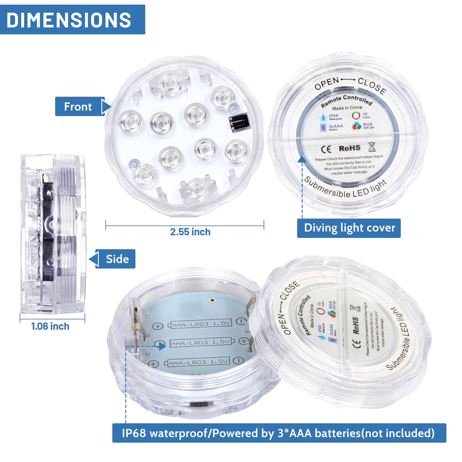 YiaMia color-changing LED light enhances parties with dynamic lighting