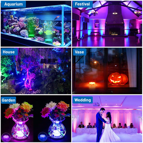 YiaMia decorative LED tea light for centerpieces and decor