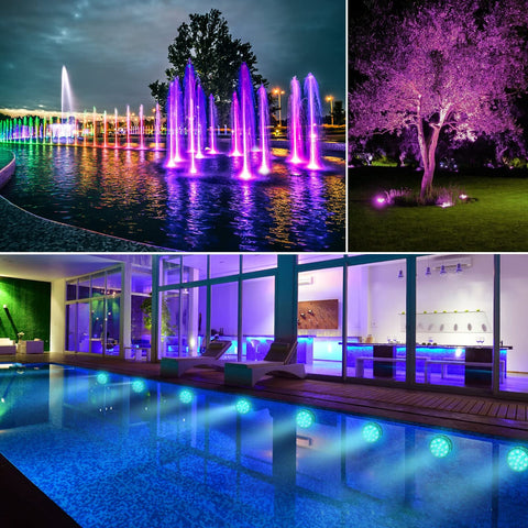YiaMia IP68 waterproof design for underground pools and fountains.