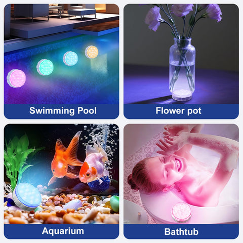 YiaMia party deco pool light enhances events with color modes