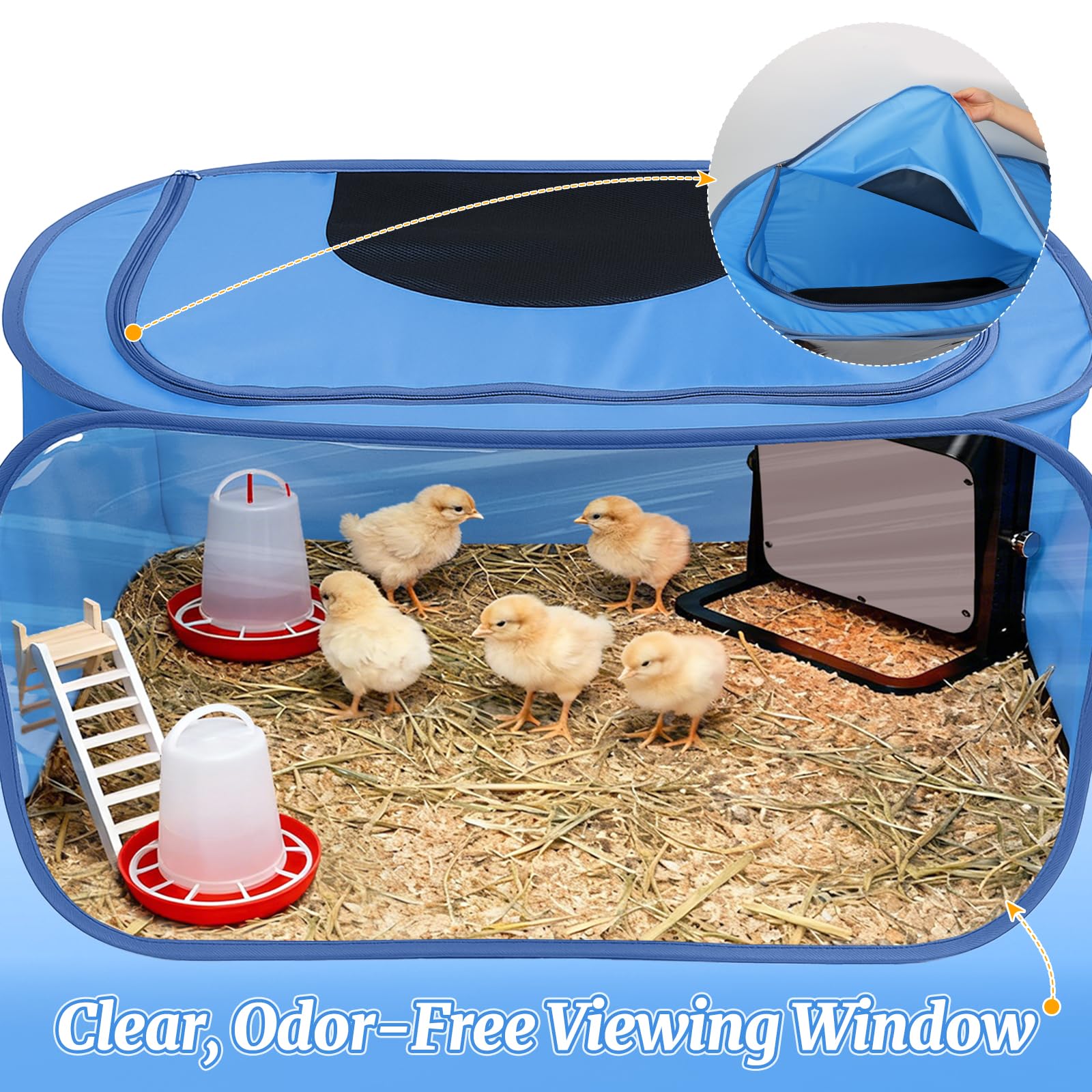 YIBOBO versatile brooder for indoor or outdoor use