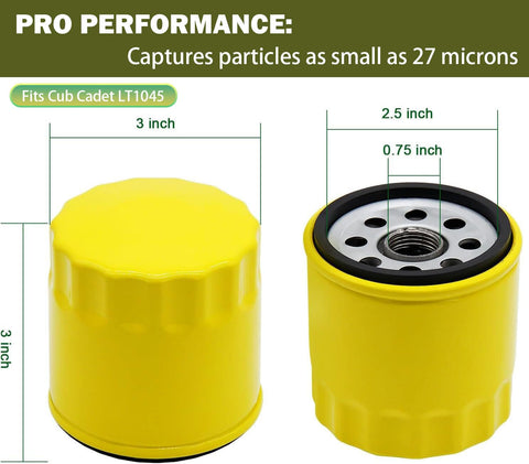 YIBOCO 52-050-02 oil filter; fits 3-inch OD housings for replacements