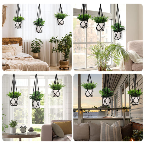 YIBOT packaging image shows gift-ready plant hanger set.