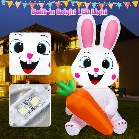 Yichuke indoor outdoor Easter decor creates a festive focal point