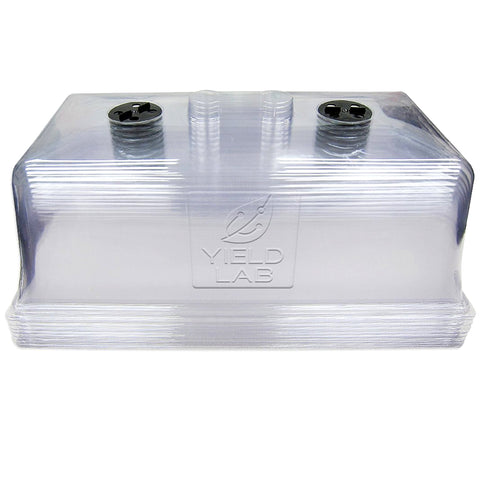 Yield Lab 7-inch propagation dome close-up for monitoring germination