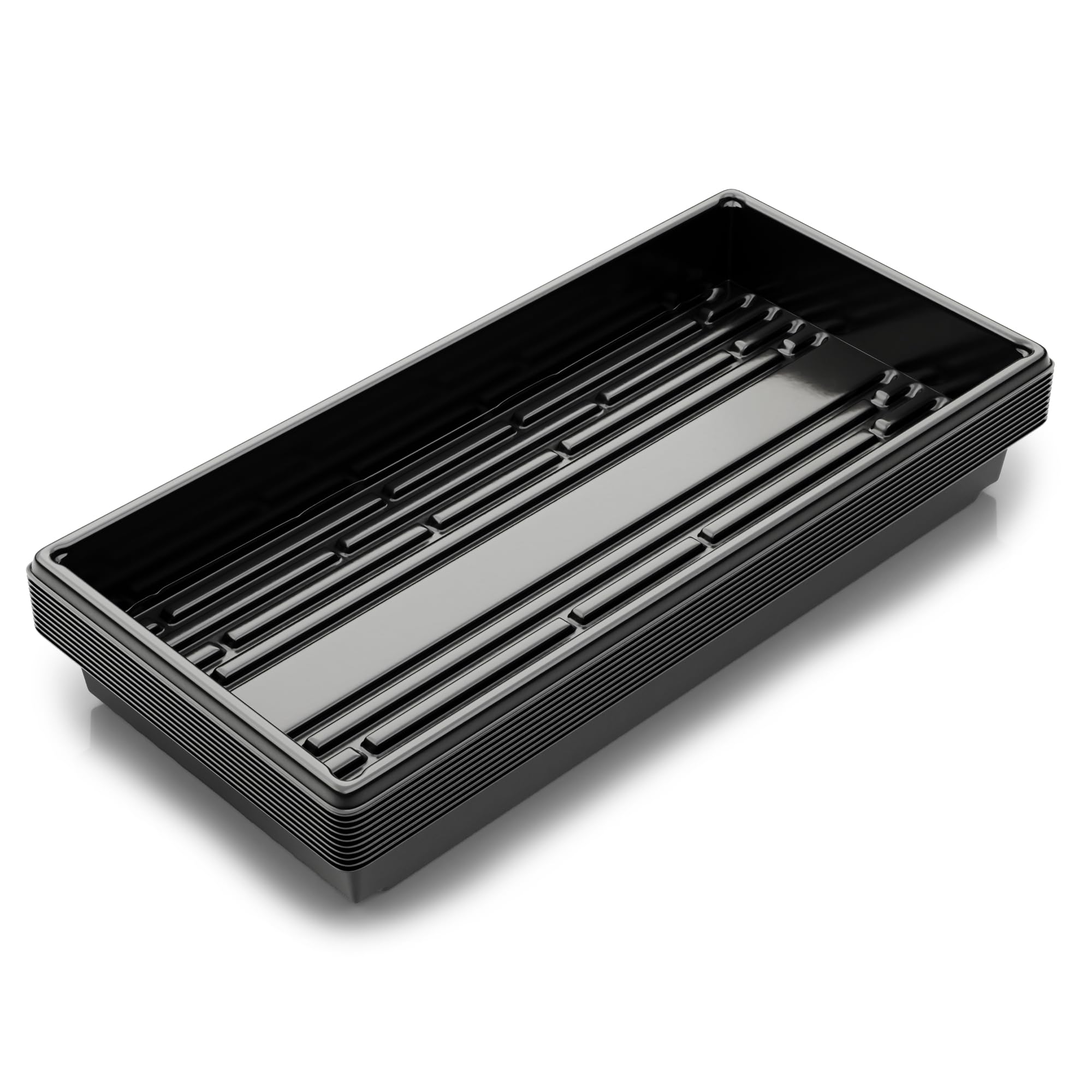 Yield Lab propagation tray 10x20 black microgreen tray supports rapid germination.