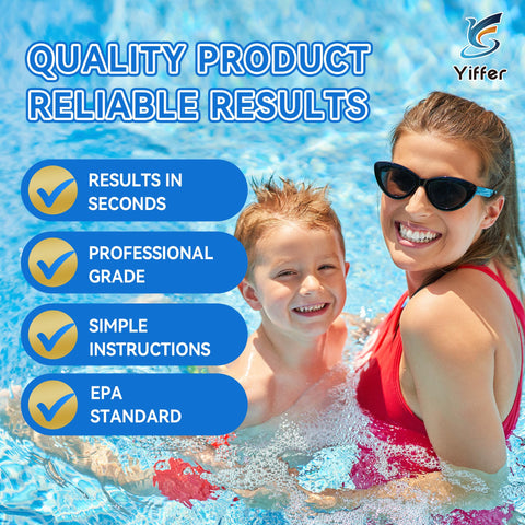 Yiffer bromine and chlorine readings help balanced sanitizer levels