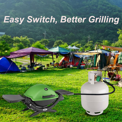 Yigiao Weber traveler compatibility ideal for camping and tailgating setups