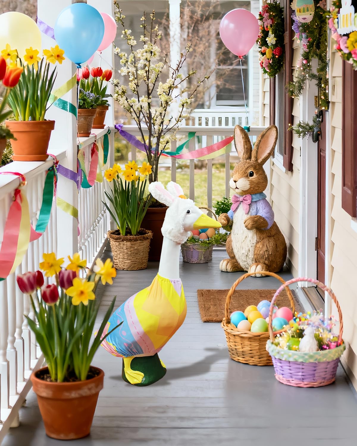 Yigney porch decor piece doubles as a thoughtful gift for spring celebrations.