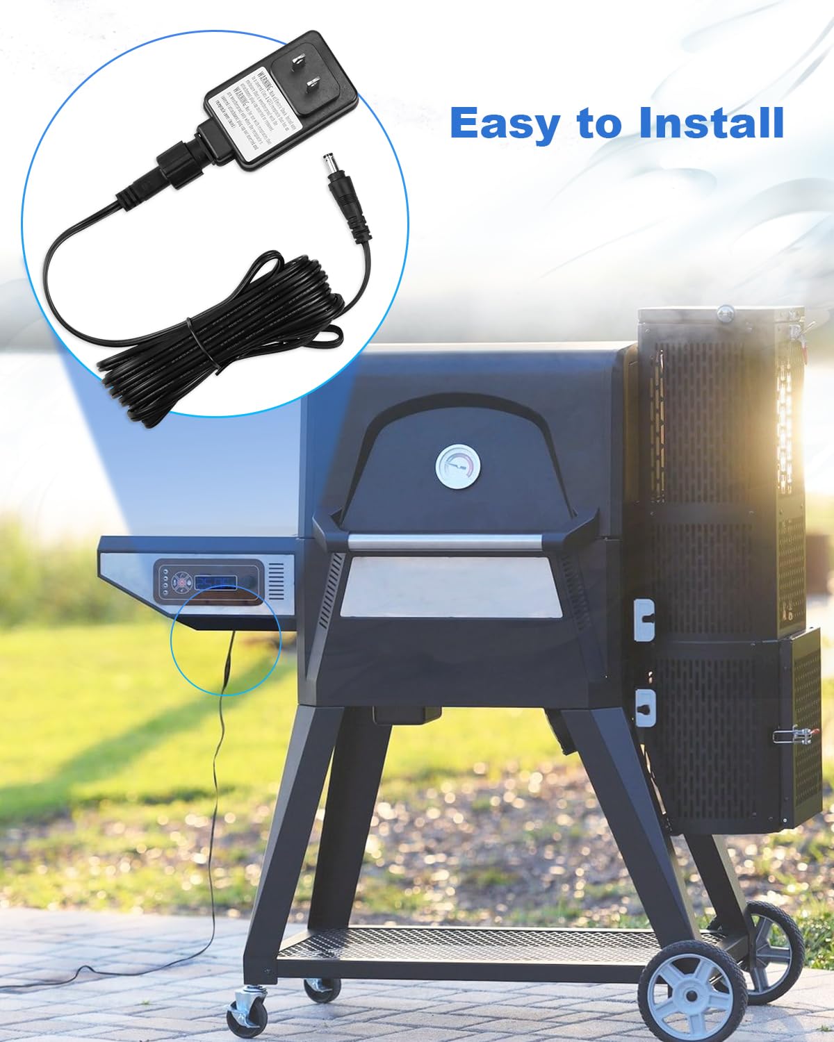 YIGUCS IP44 waterproof and dustproof design enhances durability.