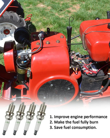 YIGUCS RC12YC spark plug pack of 10 showing durable, long-lasting performance.