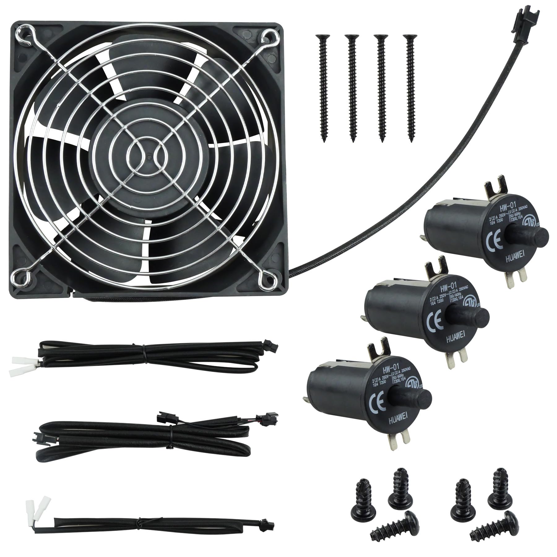 YIGUCS fan replacement for Masterbuilt Gravity Series improves airflow control