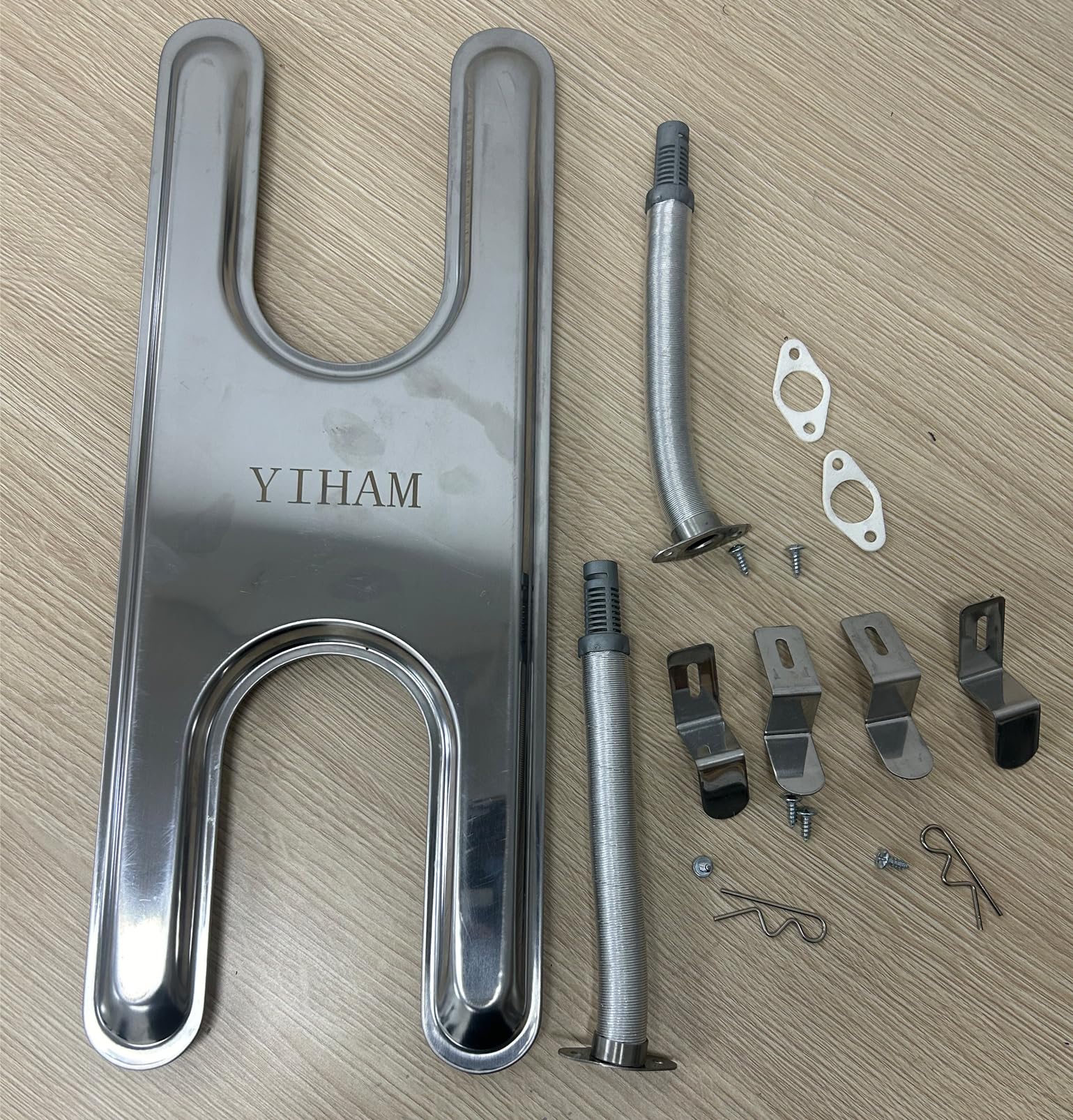 YIHAM 430 stainless steel top image communicates durable construction.
