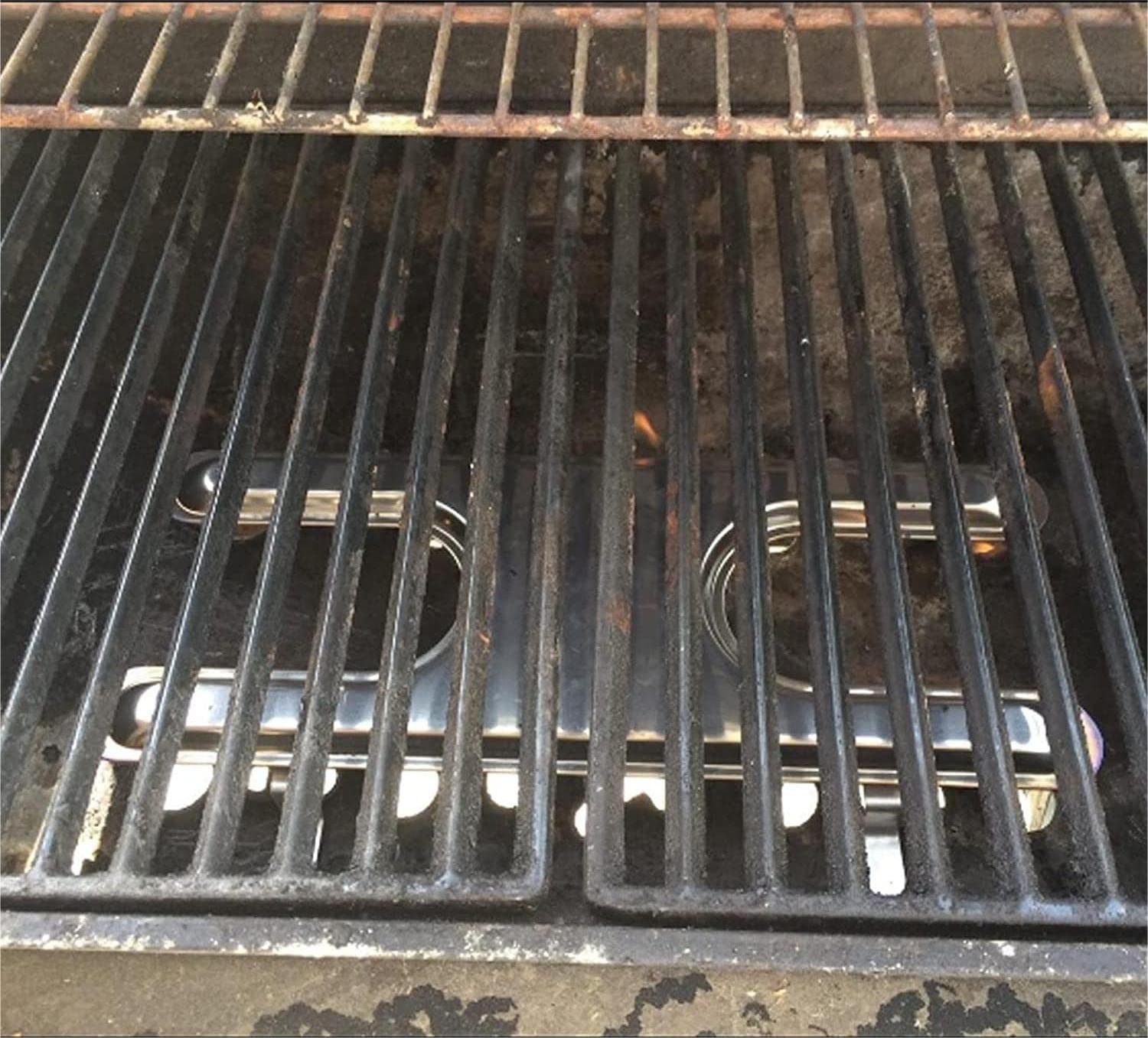 YIHAM universal H-Type burner compatibility chart demonstrates broad grill model fit.
