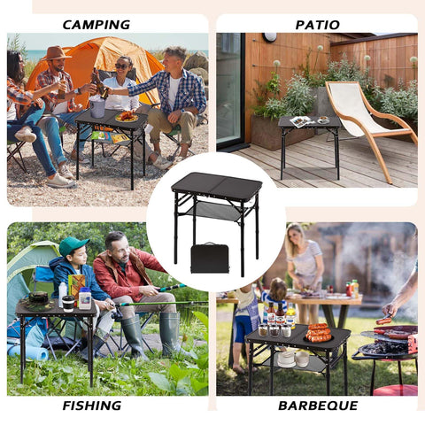 YihuiKo versatile table suitable for camping, grilling, picnics, and indoor use
