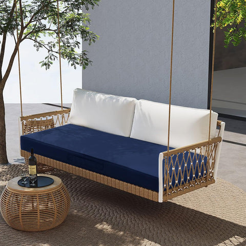 YIJIAN HOME 60 x 18 inch navy cushion for benches and swings
