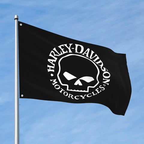 YIKUDU SARAH SCOTT flag with brass grommets ready for easy mounting.