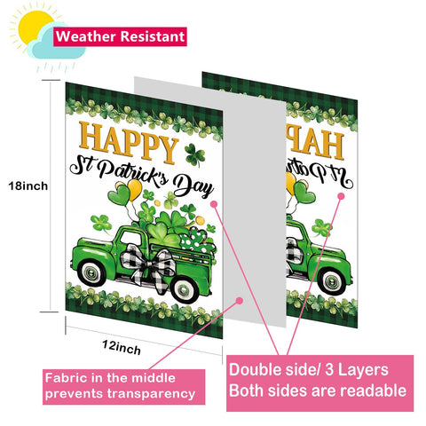 Yileqi garden flag set with holiday designs brightens the yard