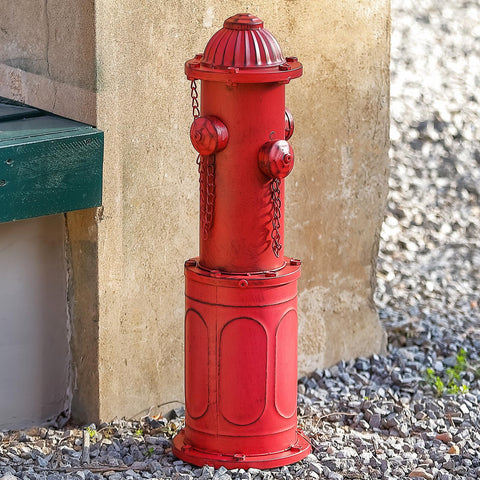 YiLifebes 22.4in hydrant stands tall for larger dogs outdoors.
