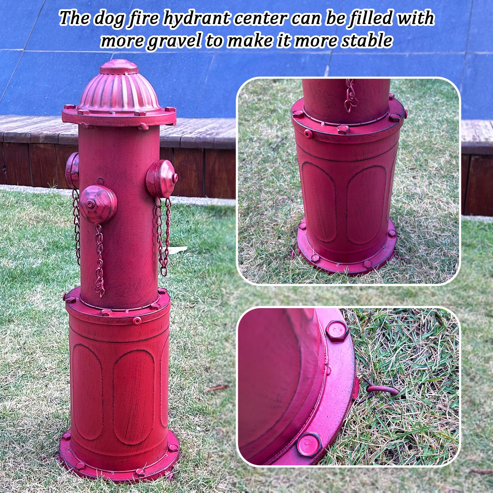 YiLifebes weather-resistant finish resists rain and sun in outdoor spaces.