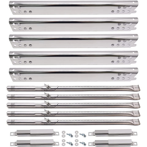 Yiming burner set for Char-Broil Performance 5 Burner delivers durable stainless steel performance.