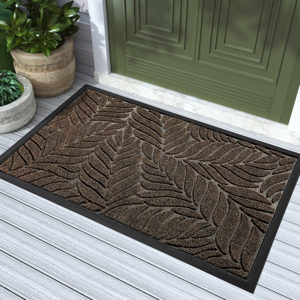 Yimobra 36x24 door mat front view for all-season entry protection.