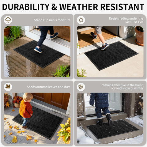 Yimobra mat easy to clean with hose rinse for quick maintenance