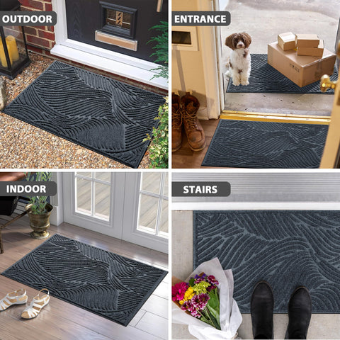Yimobra outdoor-friendly mat guards entryways in rain, mud, and everyday foot traffic.