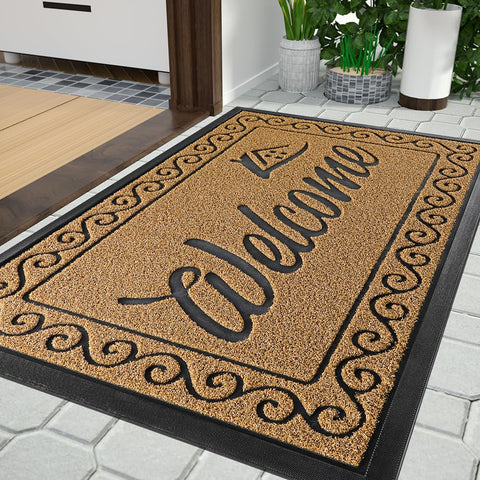 Yimobra durable non-slip doormat helps keep entryways cleaner.
