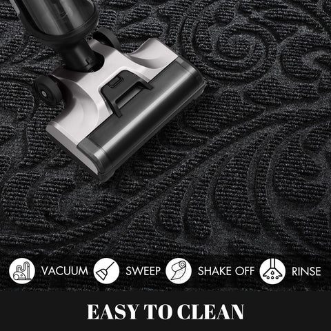 Yimobra heavy-duty doormat protects floors and welcomes guests at busy entrances.