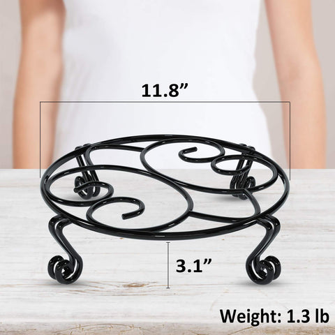 Yimobra large potted plant on stand illustrates elevated display and improved airflow