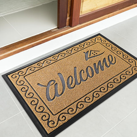 Yimobra versatile mat suitable for halls, patios, and garages at entryways.