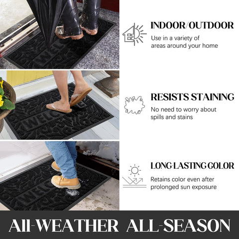 Yimobra polyester weave surface absorbs moisture and keeps entry clean.