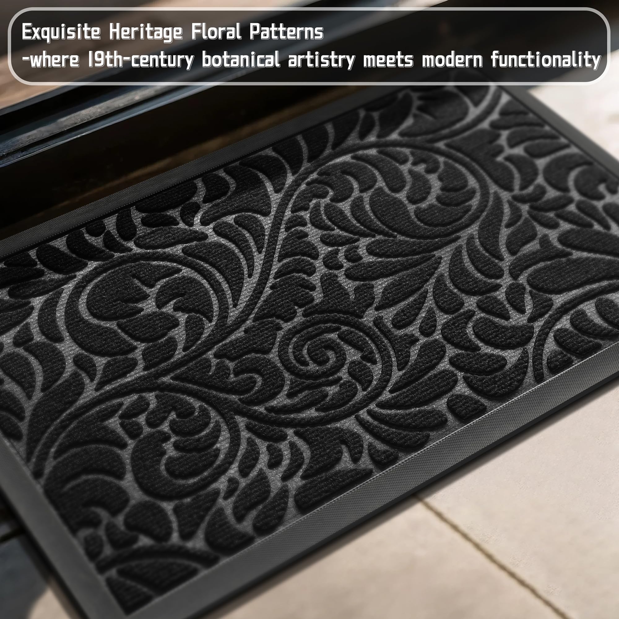 Yimobra outdoor mat easy to clean by vacuum or hose