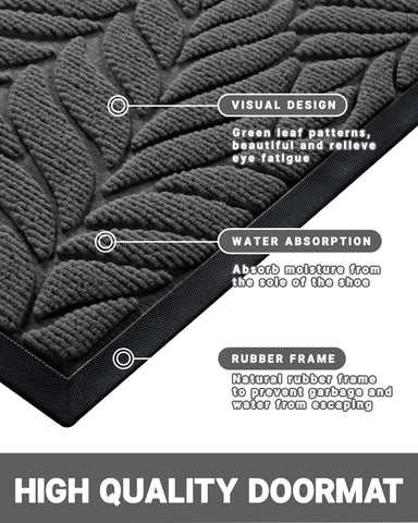Yimobra three-tier filtration traps debris and dust at the doorway.