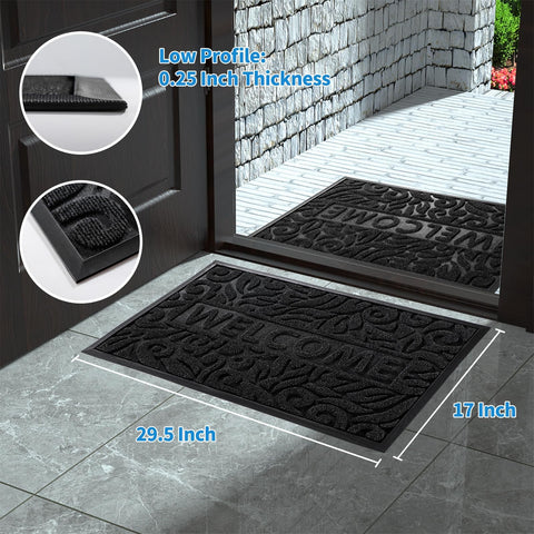 Versatile indoor and outdoor use suited for front doors, patios and garages.