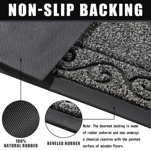 Yimobra low-profile mat fits doors without snagging or tripping.