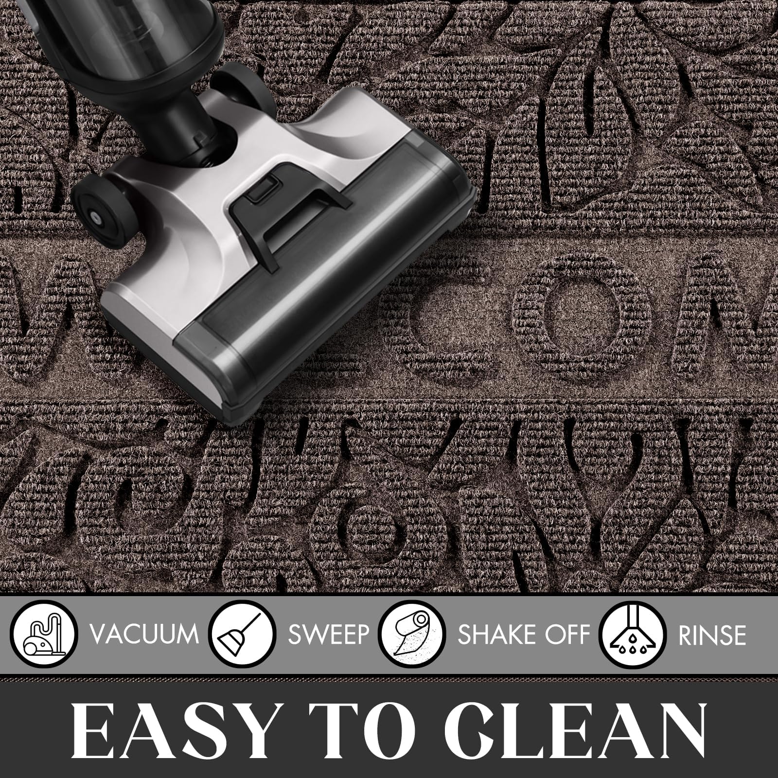 Yimobra mat natural rubber edge provides durable grip and protection.
