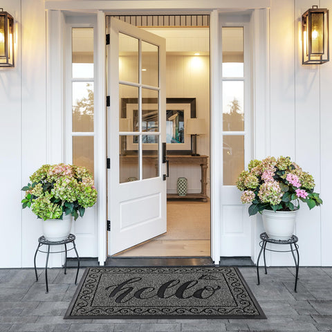 Yimobra sturdy-and-versatile mat works at entry, patio, or garage.
