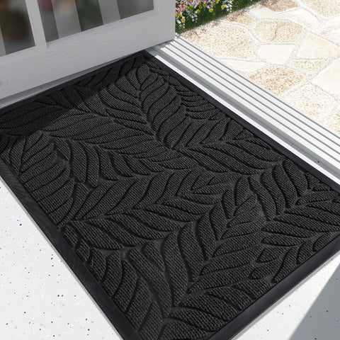 Yimobra versatile front door mat fits entryways, garages, patios with simple style