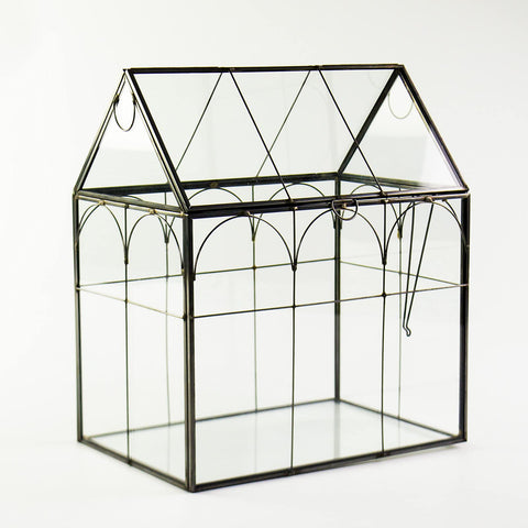 Yimorence bottom not waterproof terrarium helps manage drainage and roots